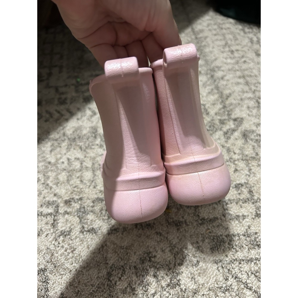 Cat And Jack Pink Eli Rainboots Size 12 - Picture 4 of 4
